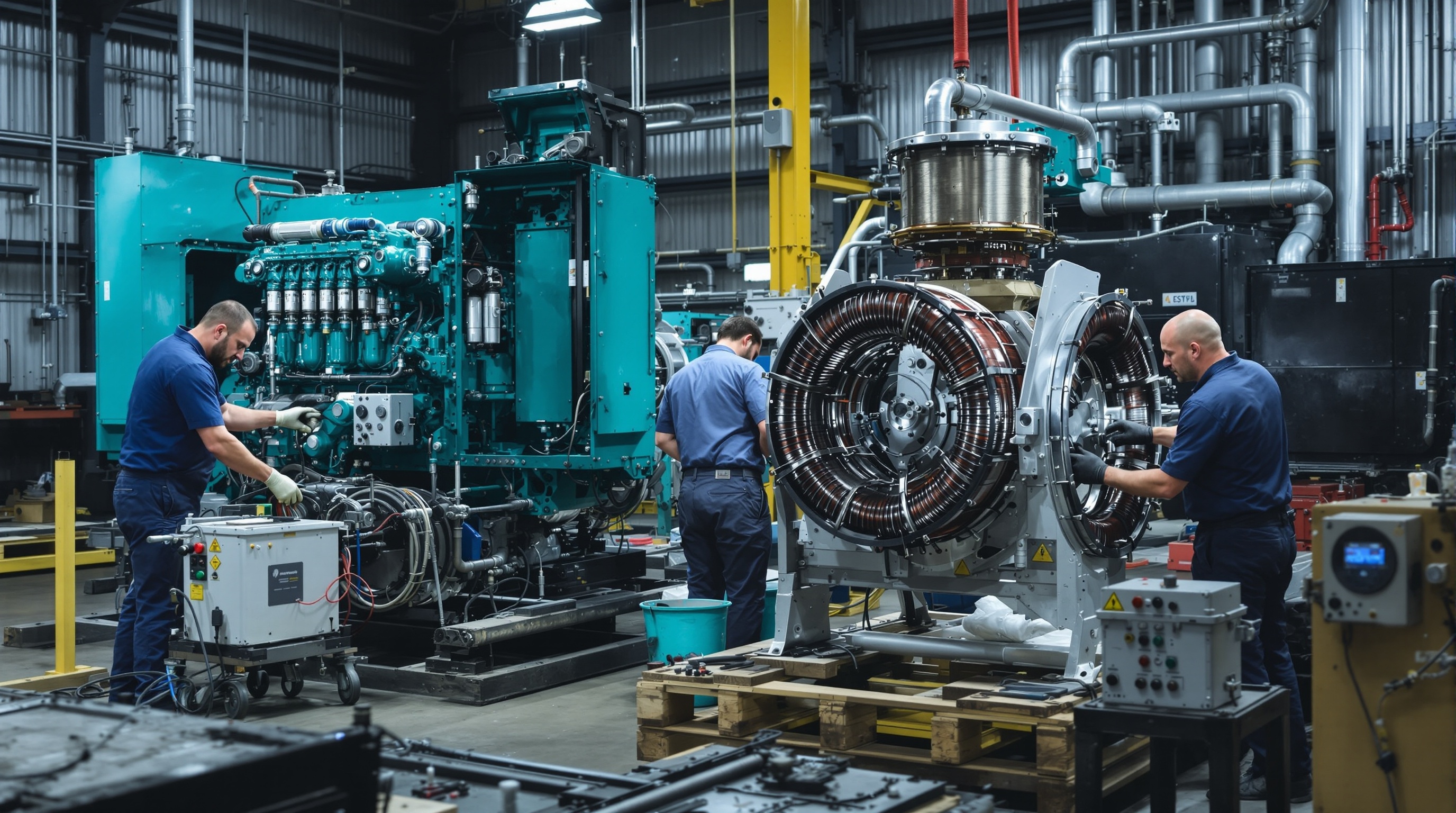 Reparación de generadores